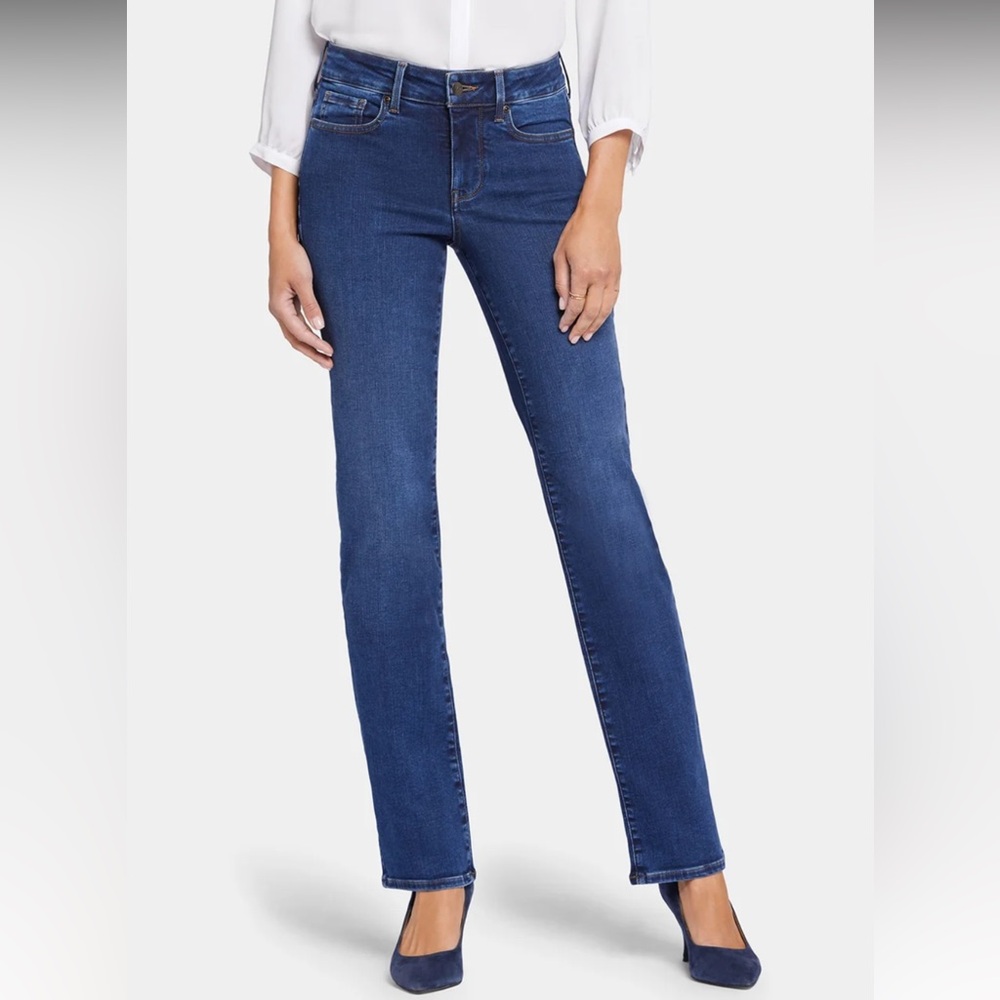 NWT NYDJ Marilyn Straight Jeans in Lombard Lift Tuck Technology